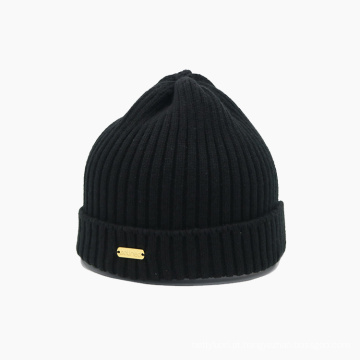 Chapéu de gorro preto tamanho de cor personalizada